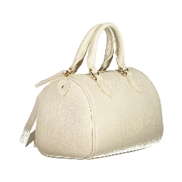 Beige Polyethylene Handbag