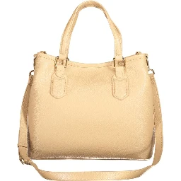 Beige Polyethylene Handbag