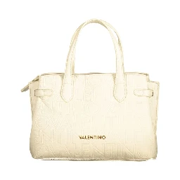 Beige Polyethylene Handbag