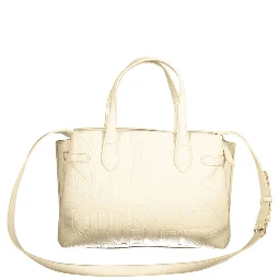 Beige Polyethylene Handbag