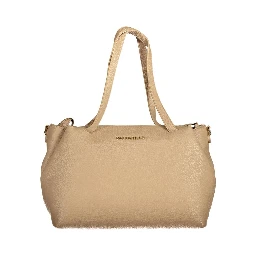 Beige Polyethylene Handbag