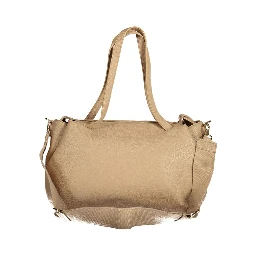 Beige Polyethylene Handbag