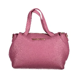 Pink Polyethylene Handbag