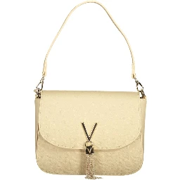 Beige Polyethylene Handbag