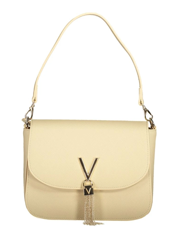 Beige Polyethylene Handbag