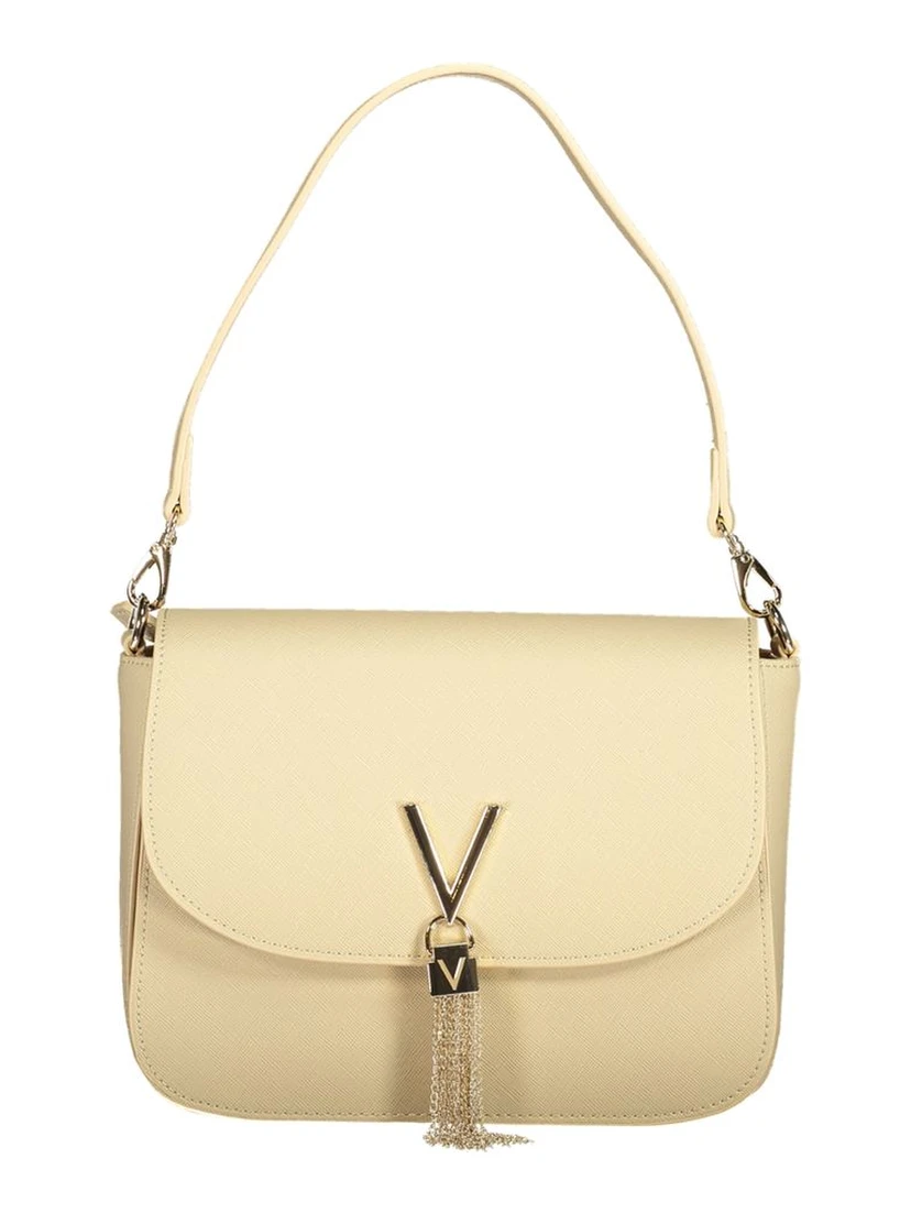 Beige Polyethylene Handbag
