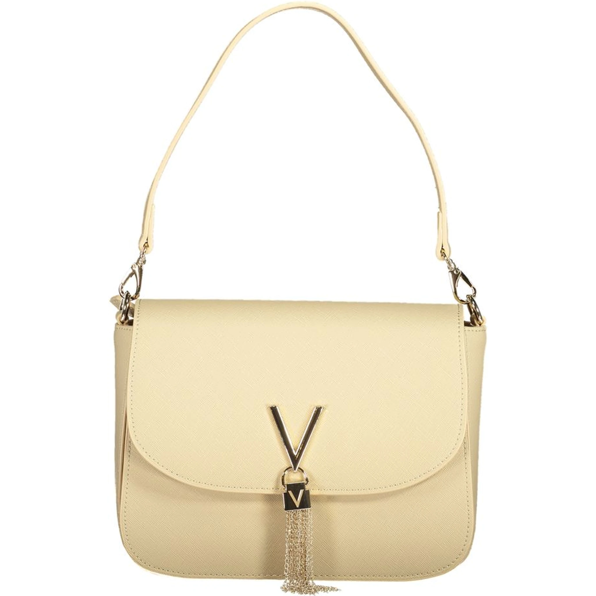 Beige Polyethylene Handbag