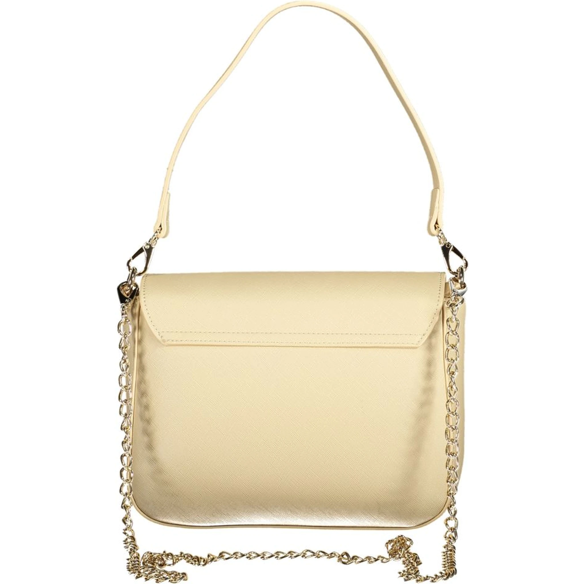 Beige Polyethylene Handbag