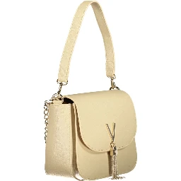 Beige Polyethylene Handbag