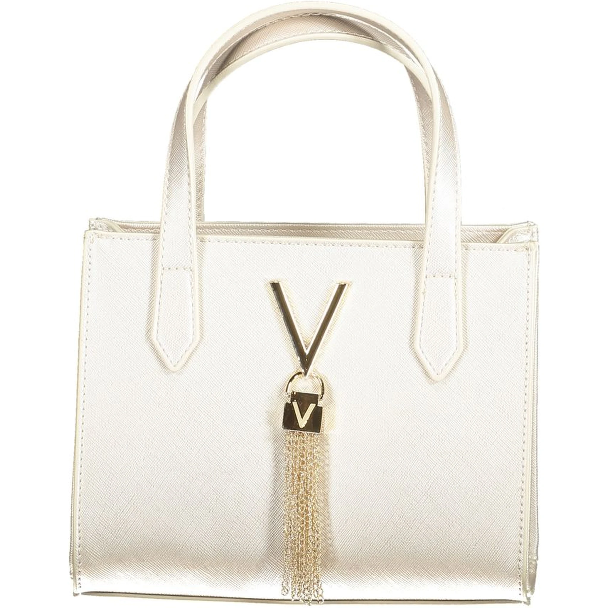 Gray Polyethylene Handbag