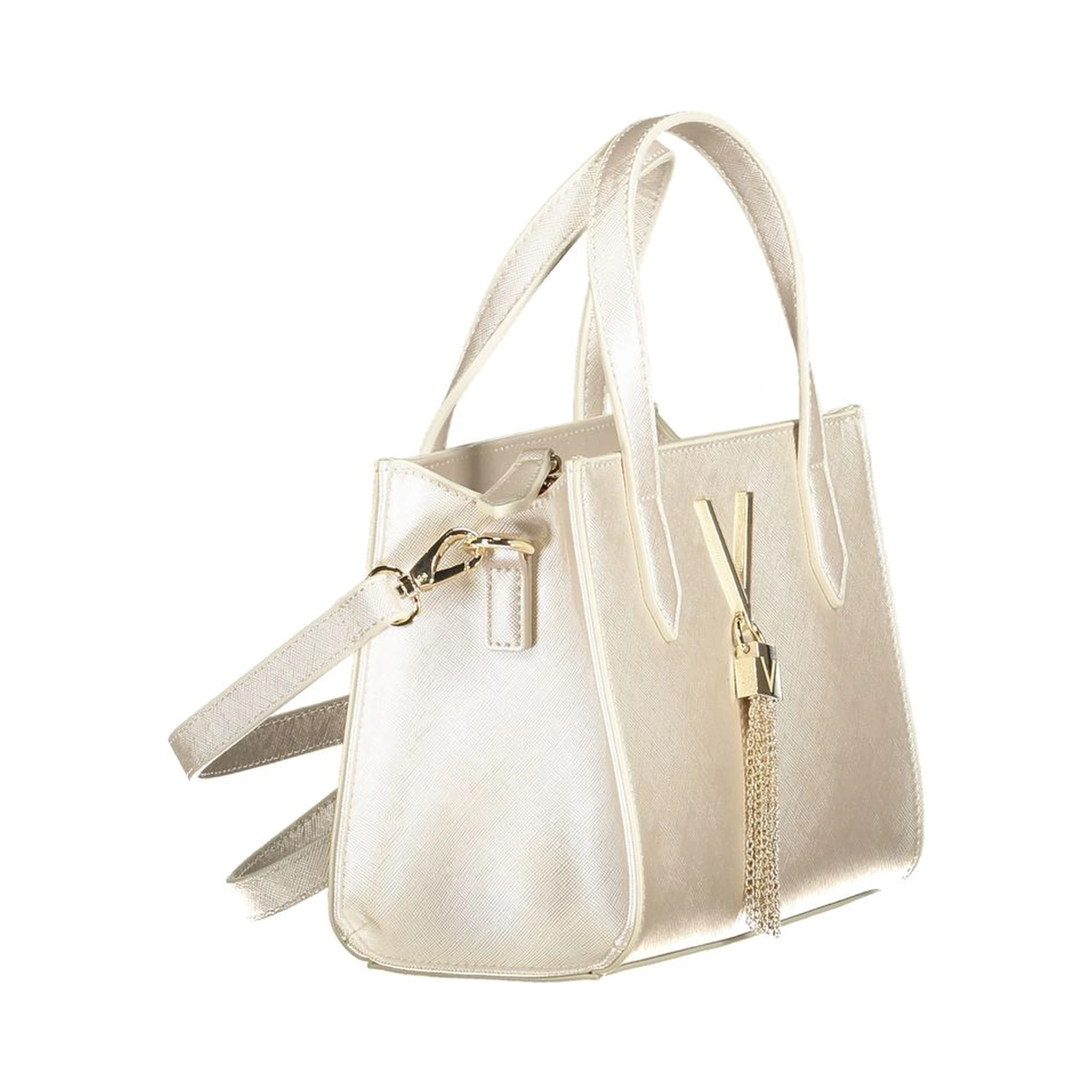 Gray Polyethylene Handbag