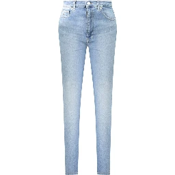 Blue Cotton Jeans Denim