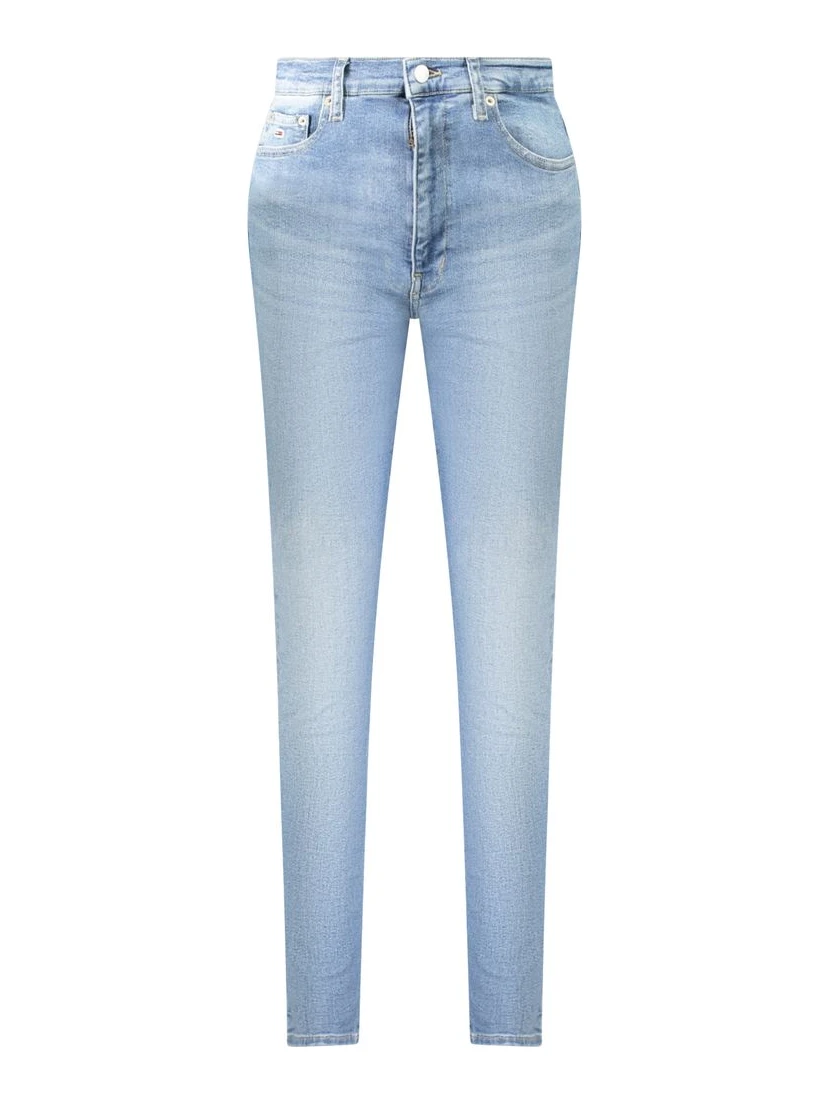 Women's light blue skinny jeans