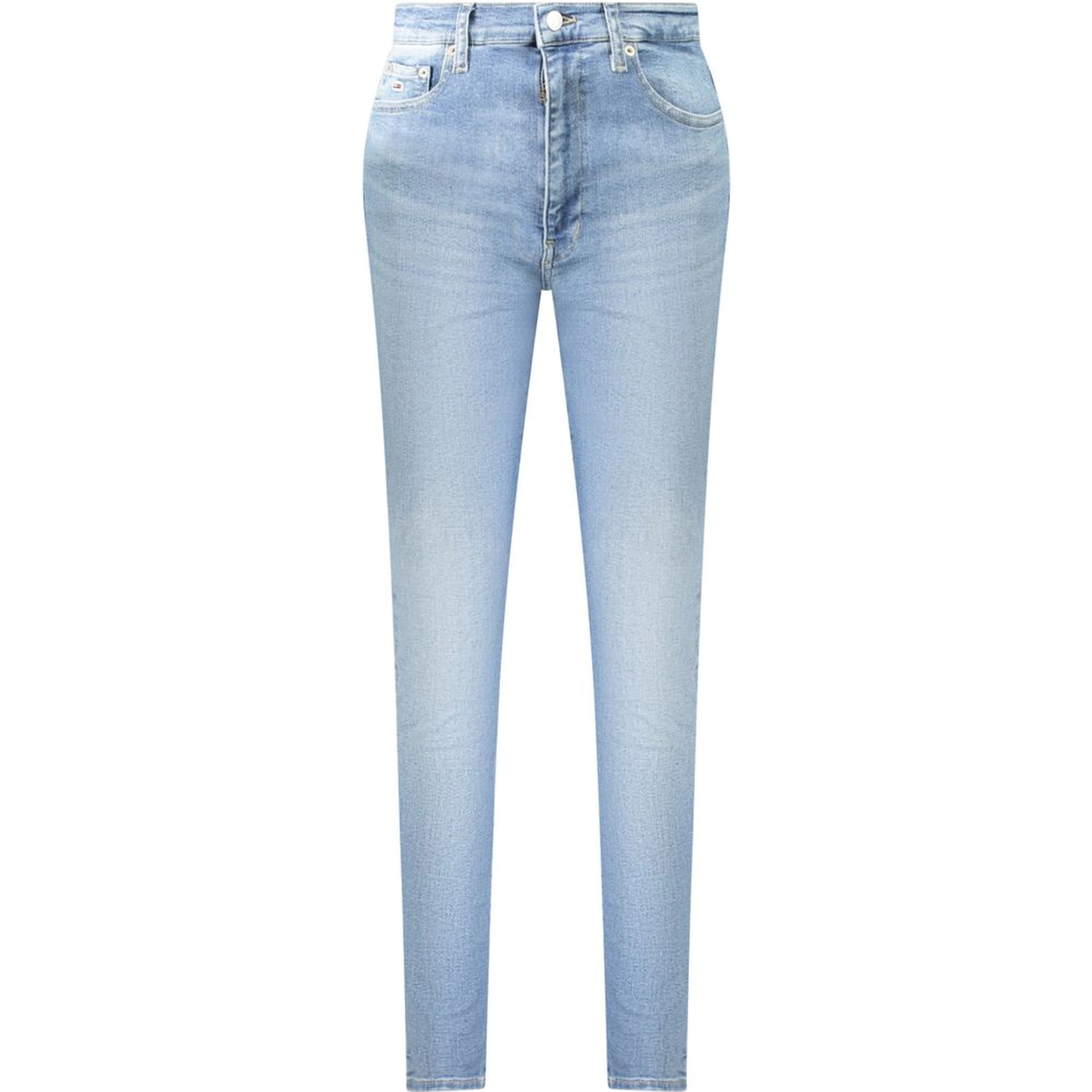 Women's light blue skinny jeans