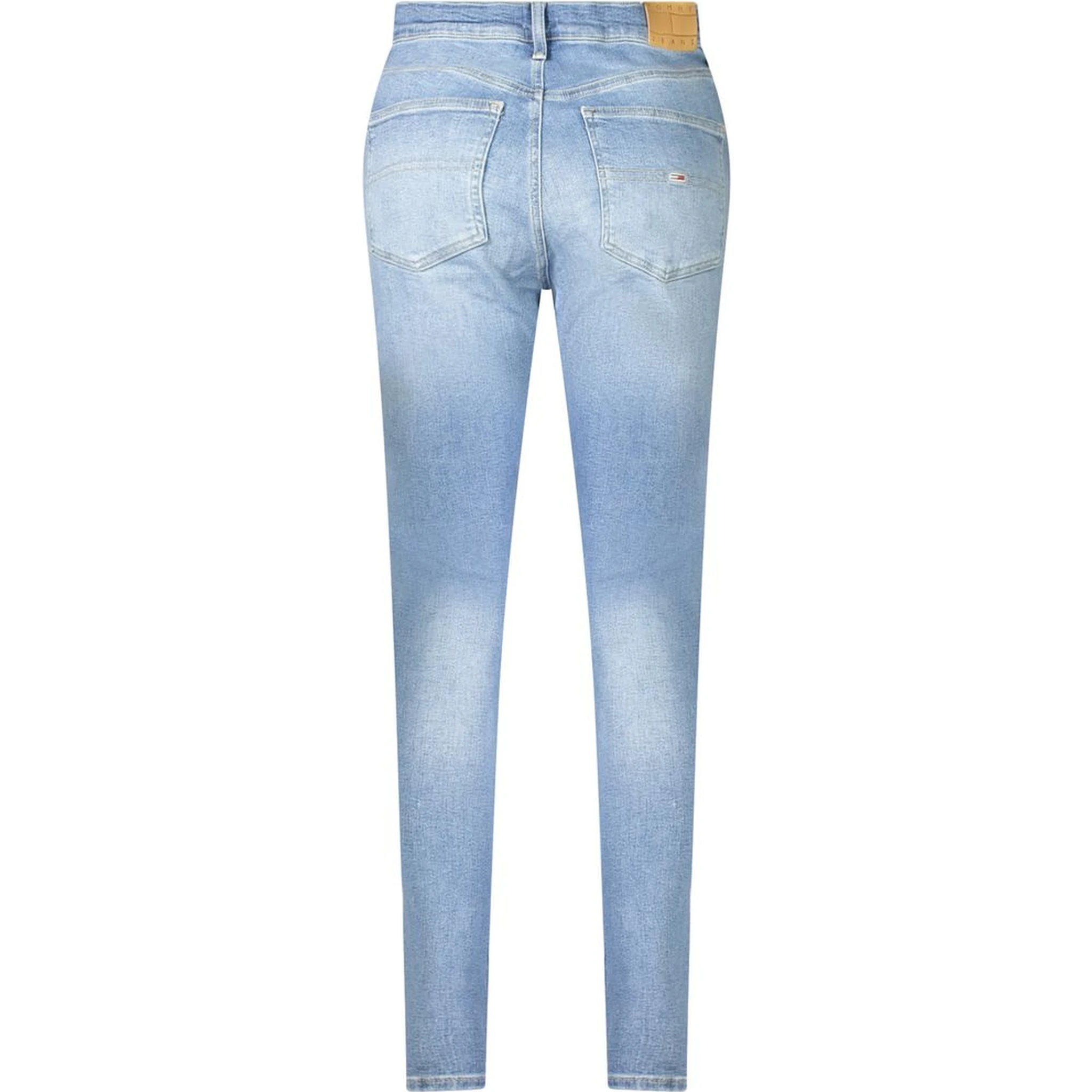 Blue Cotton Jeans Denim