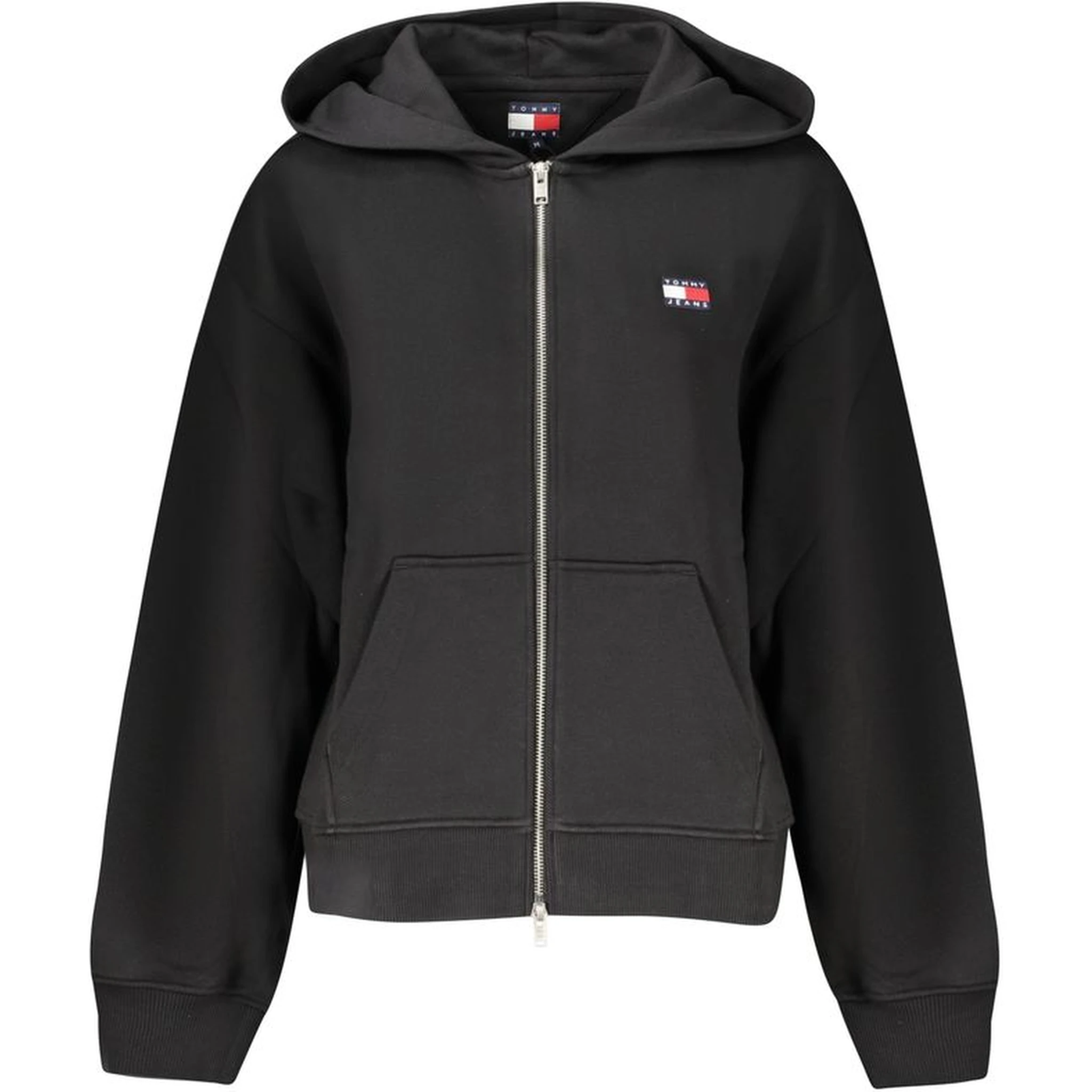 Black Cotton Sweatshirt