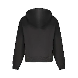 Black Cotton Sweatshirt
