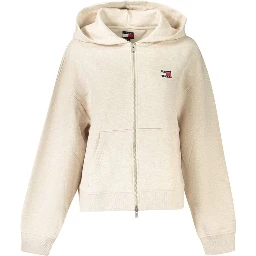 Beige Cotton Sweatshirt