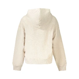 Beige Cotton Sweatshirt