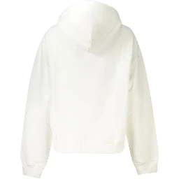 White Cotton Sweatshirt