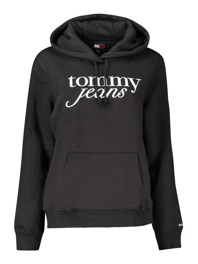 Black Cotton Sweatshirt