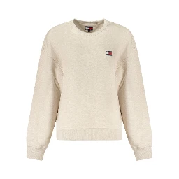 Beige Cotton Sweatshirt