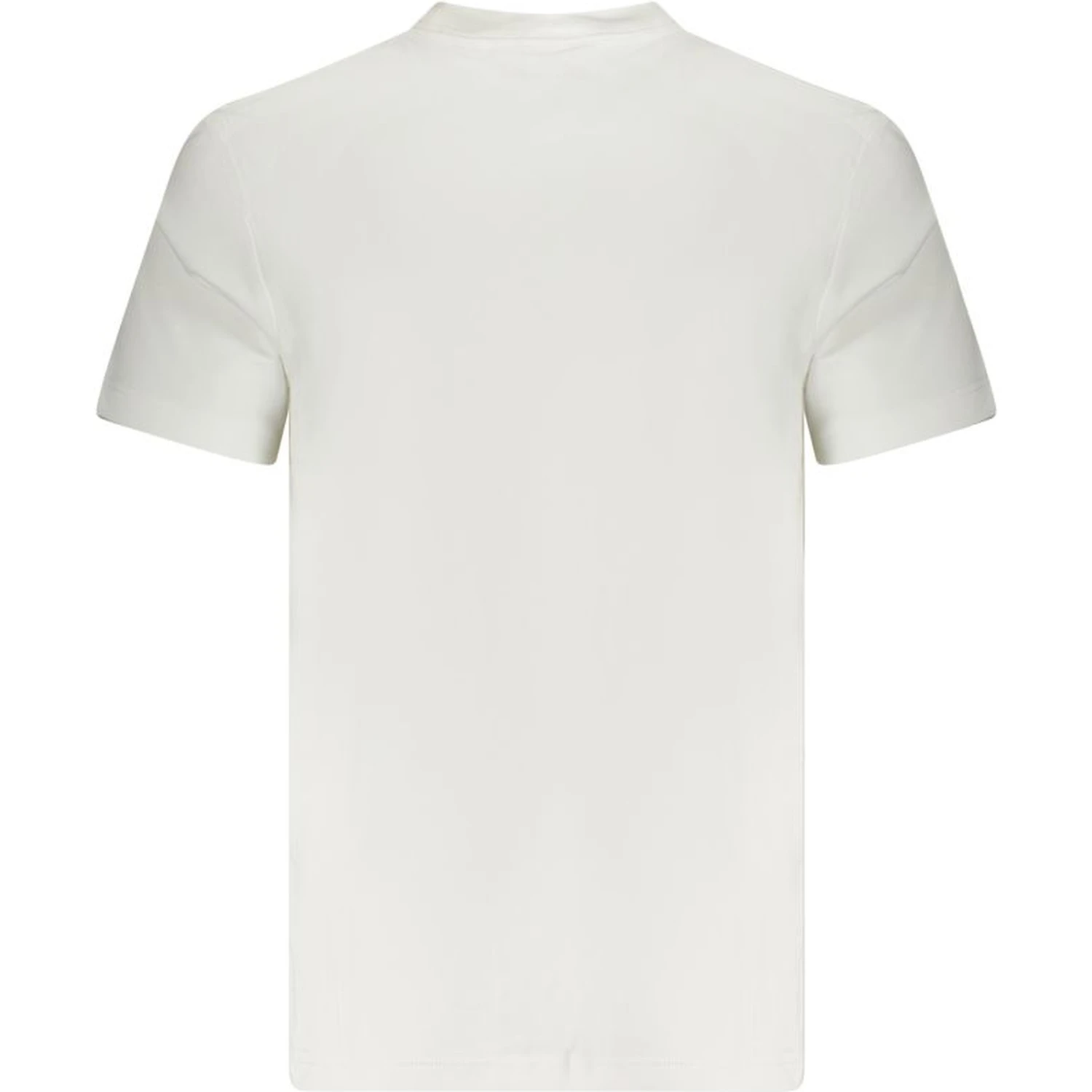 White Cotton Men's T-Shirt
