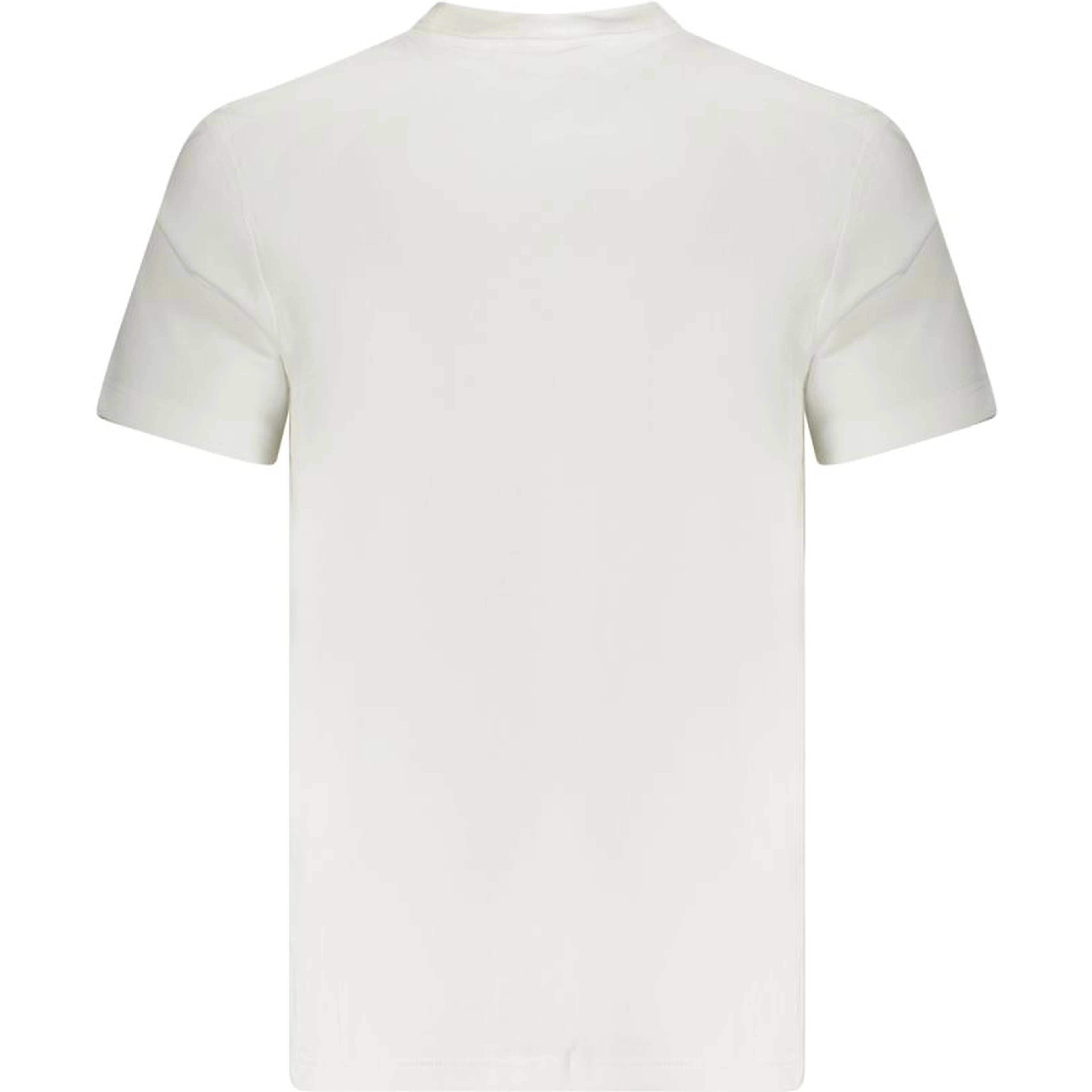 White Cotton Men's T-Shirt