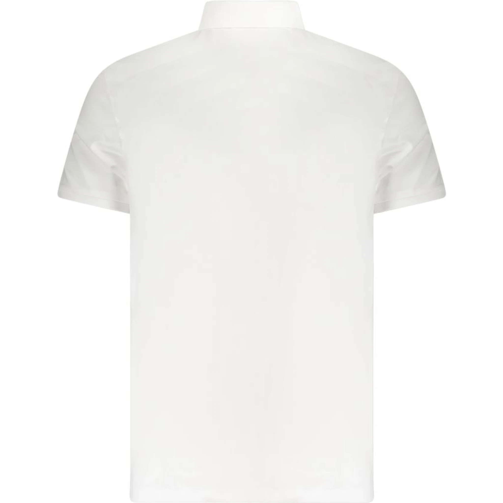 White Cotton Polo Shirt