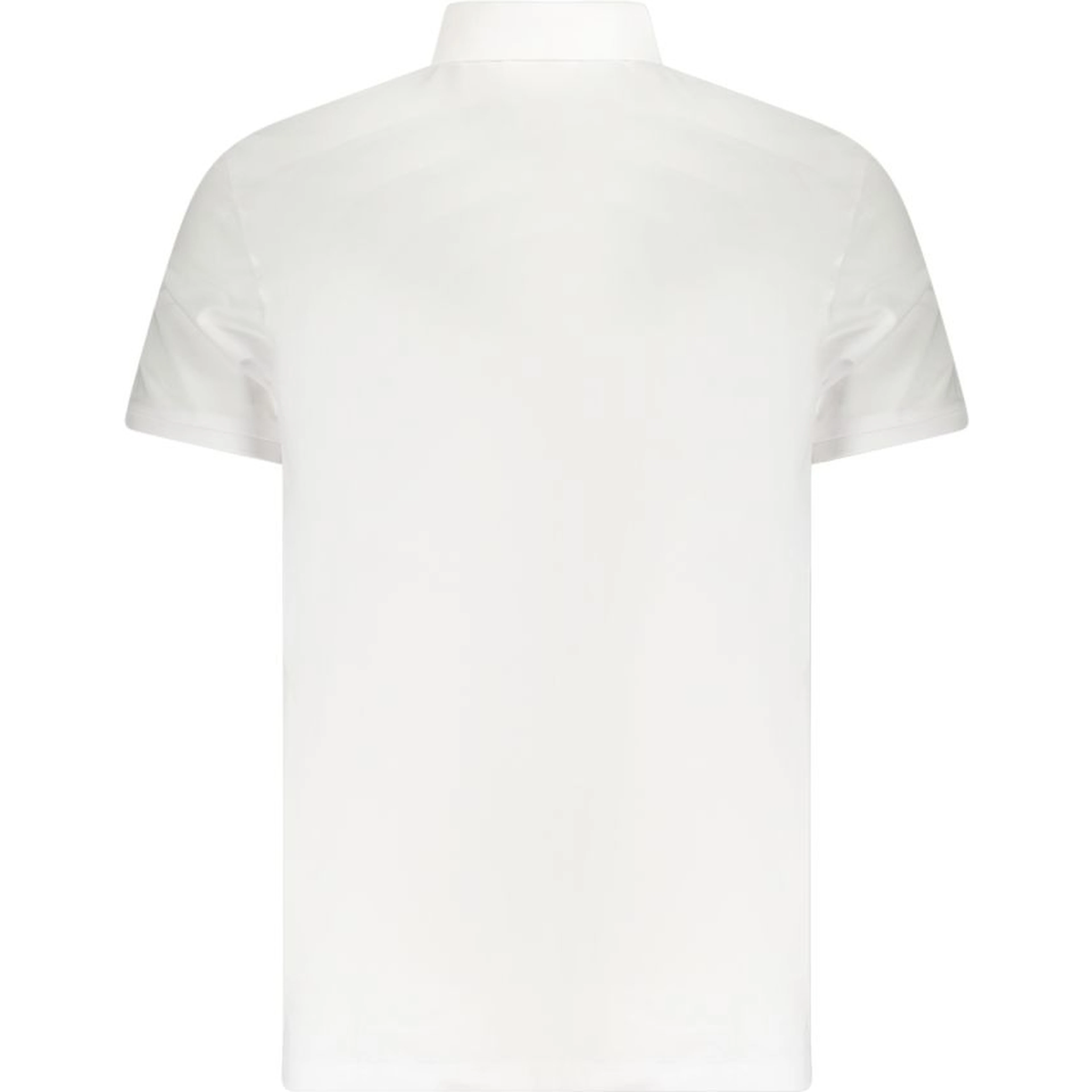 White Cotton Polo Shirt