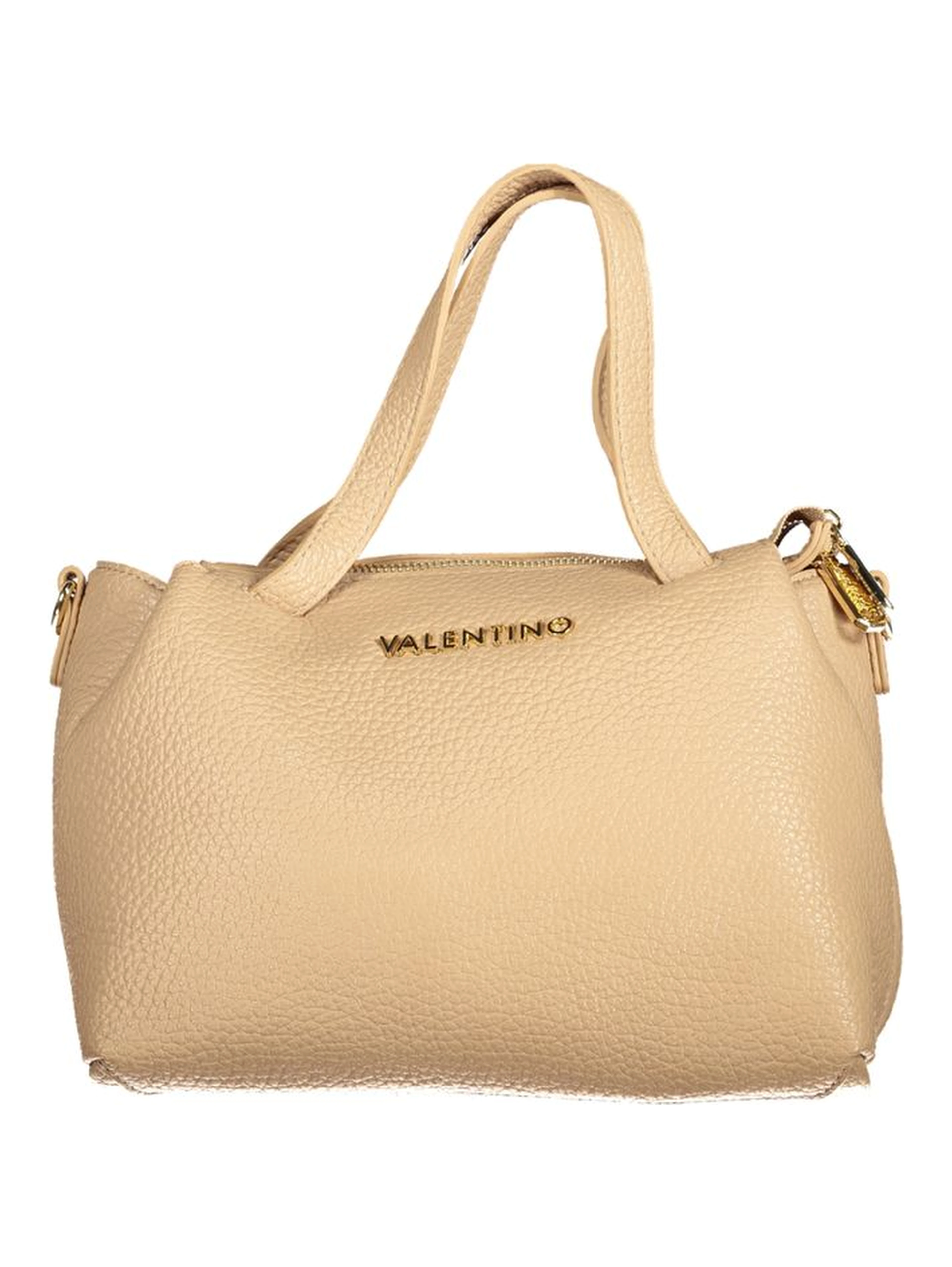 Beige Polyethylene Handbag
