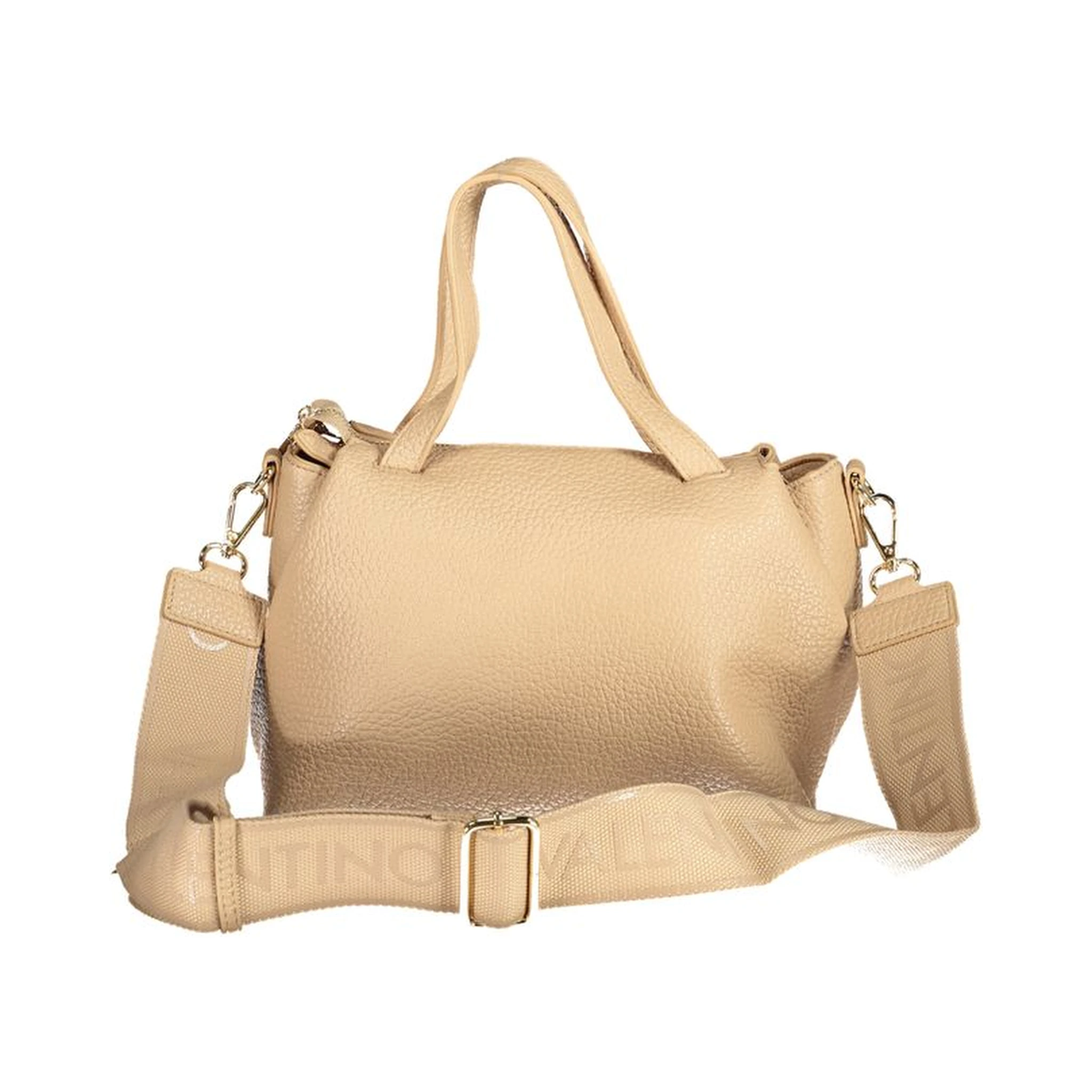 Beige Polyethylene Handbag