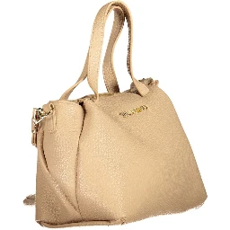 Beige Polyethylene Handbag