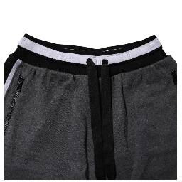 Dark Gray Cotton Bermuda Sweatshorts Shorts