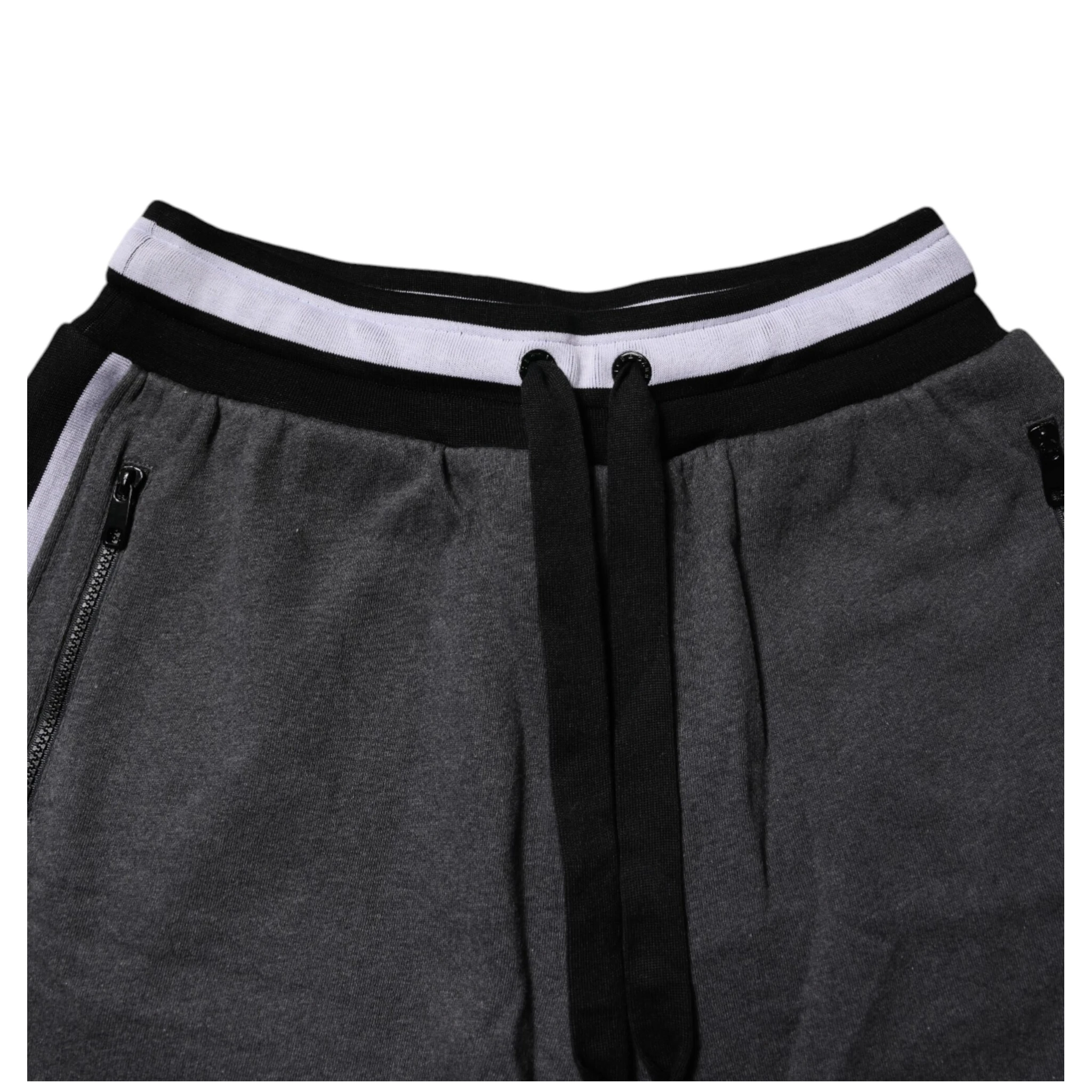 Dark Gray Cotton Bermuda Sweatshorts Shorts