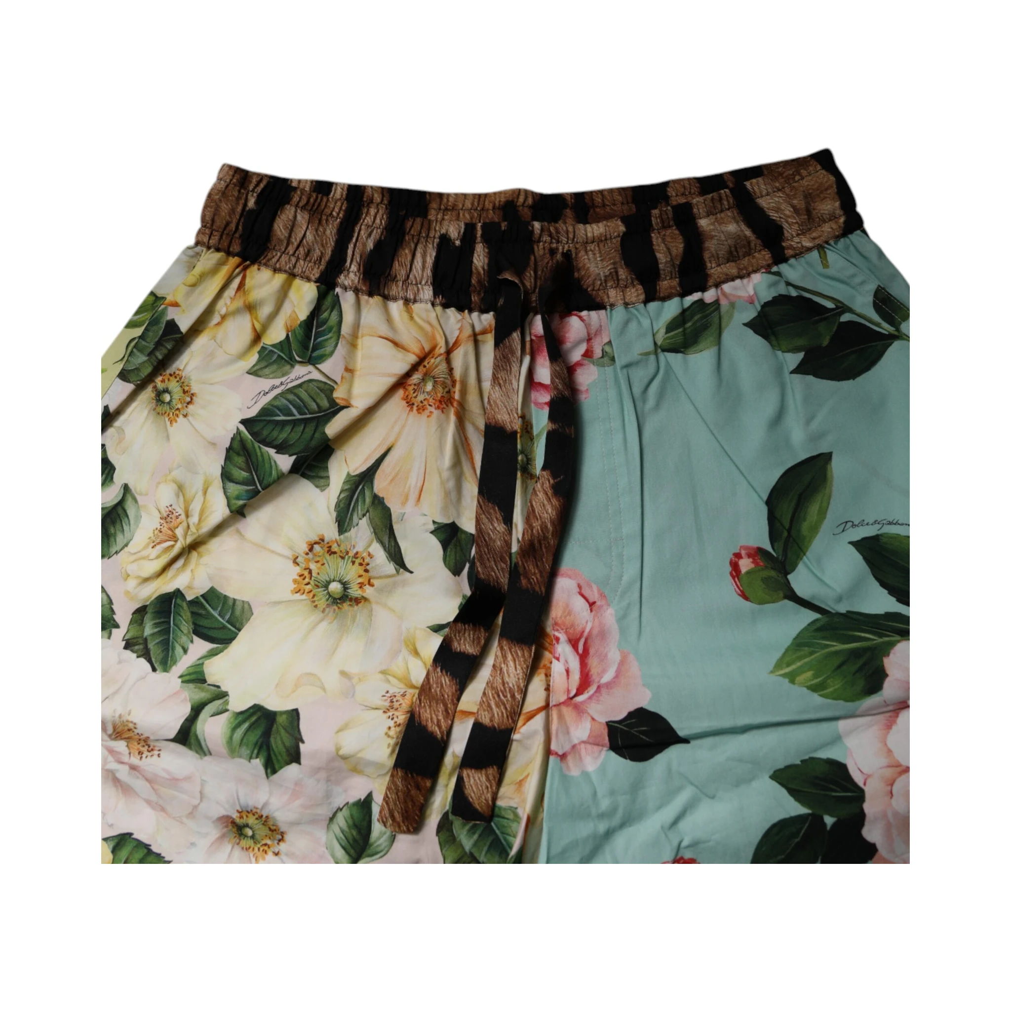 Multicolor Floral Print Men Bermuda Shorts