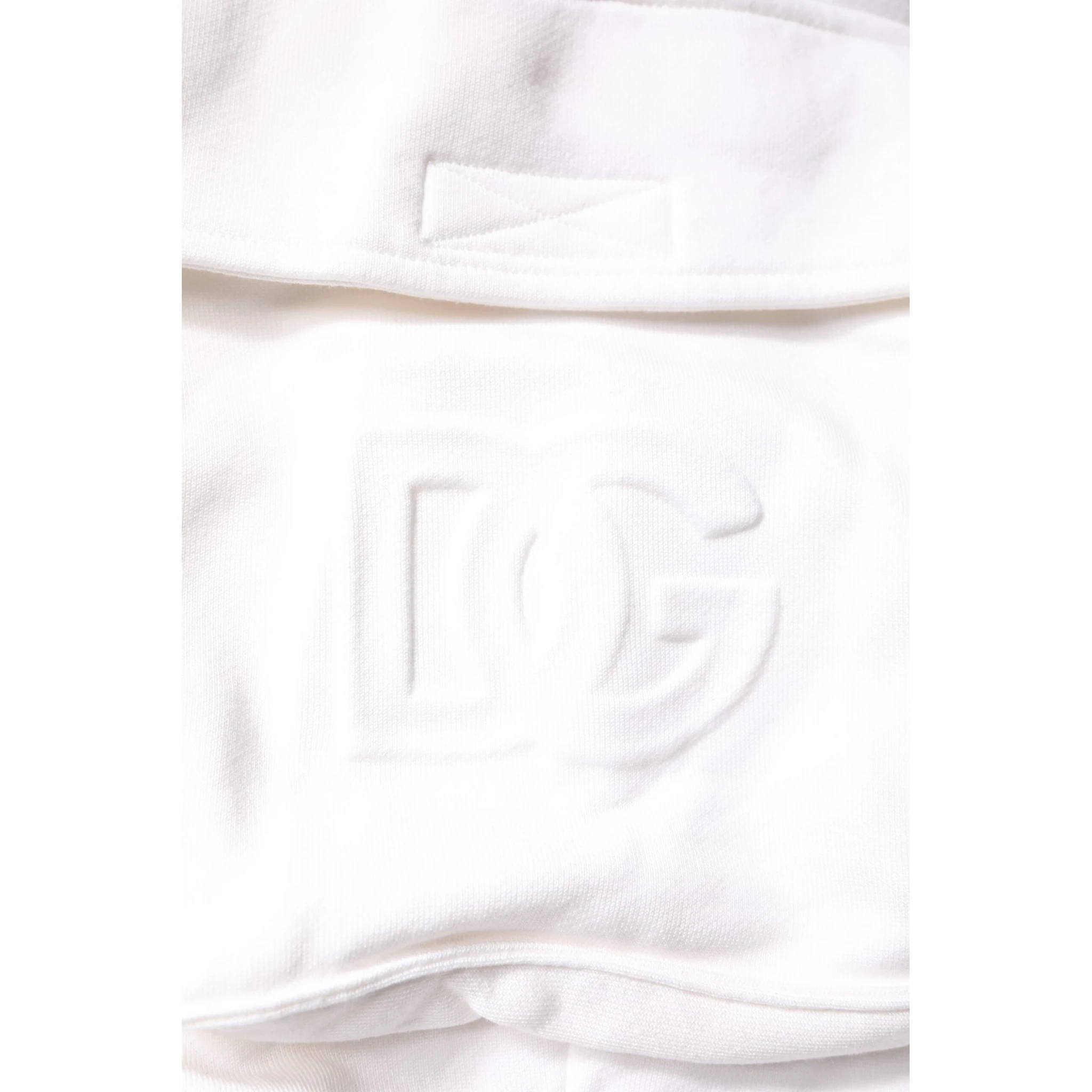 White Cotton Cargo Bermuda Sweatshorts Shorts