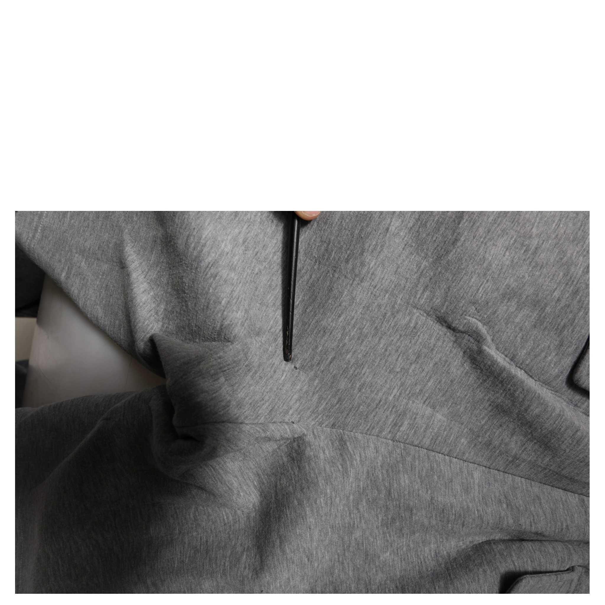 Gray Cotton Cargo Bermuda Sweatshorts Shorts