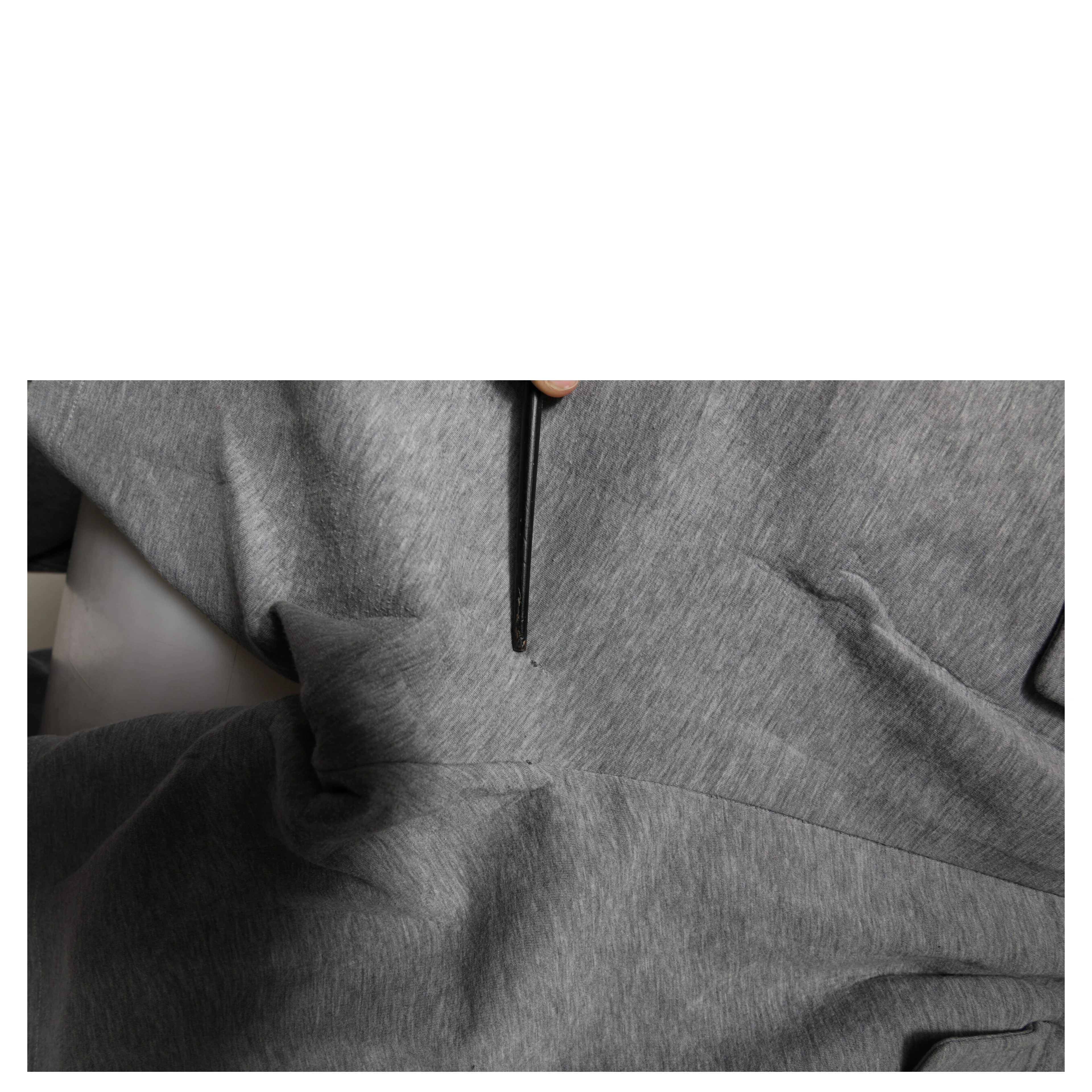 Gray Cotton Cargo Bermuda Sweatshorts Shorts