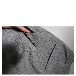 Gray Cotton Cargo Bermuda Sweatshorts Shorts