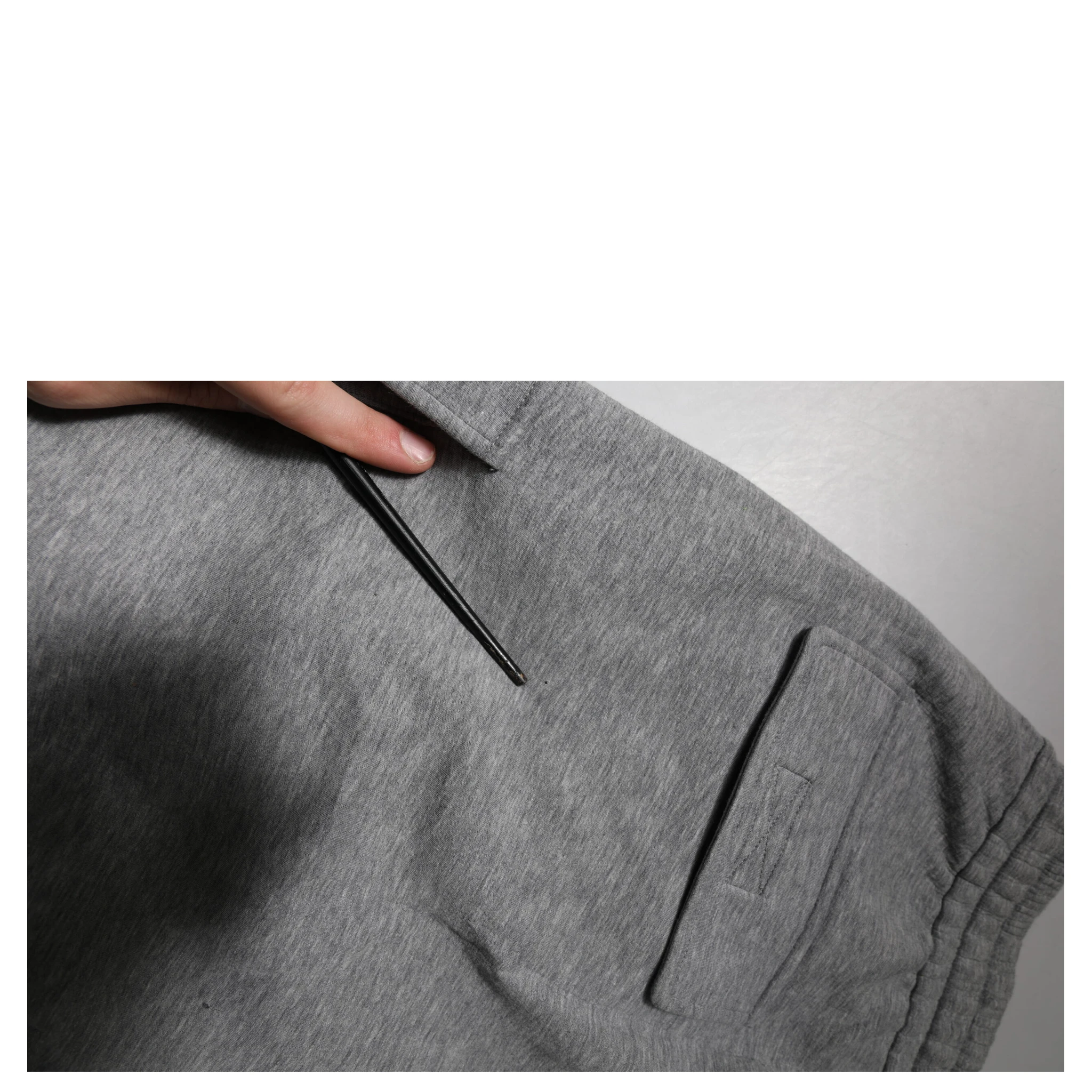 Gray Cotton Cargo Bermuda Sweatshorts Shorts