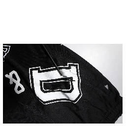 Black Logo Cotton Bermuda Sweatshorts Shorts