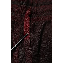 Bordeaux Cotton Bermuda Sweatshorts Shorts