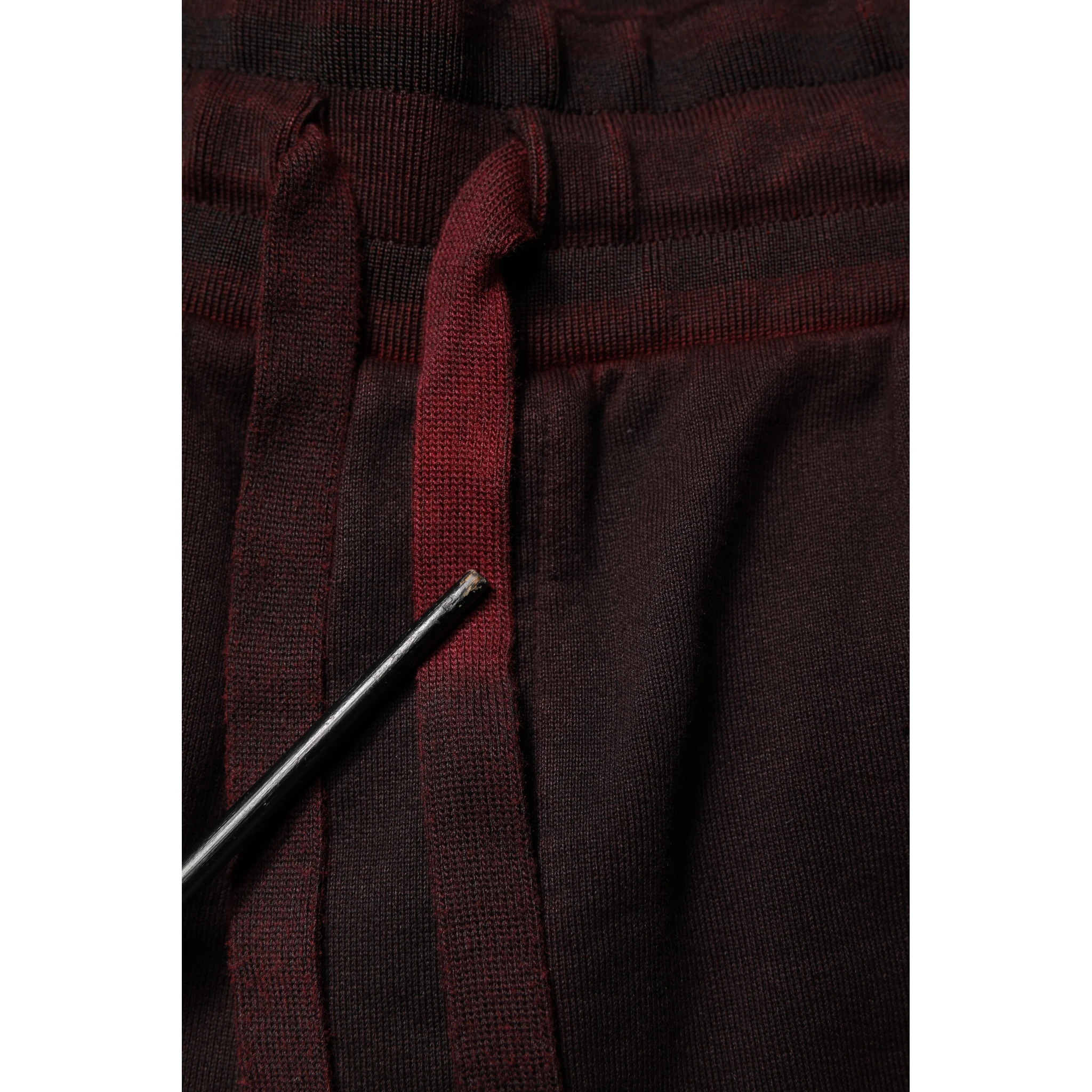 Bordeaux Cotton Bermuda Sweatshorts Shorts