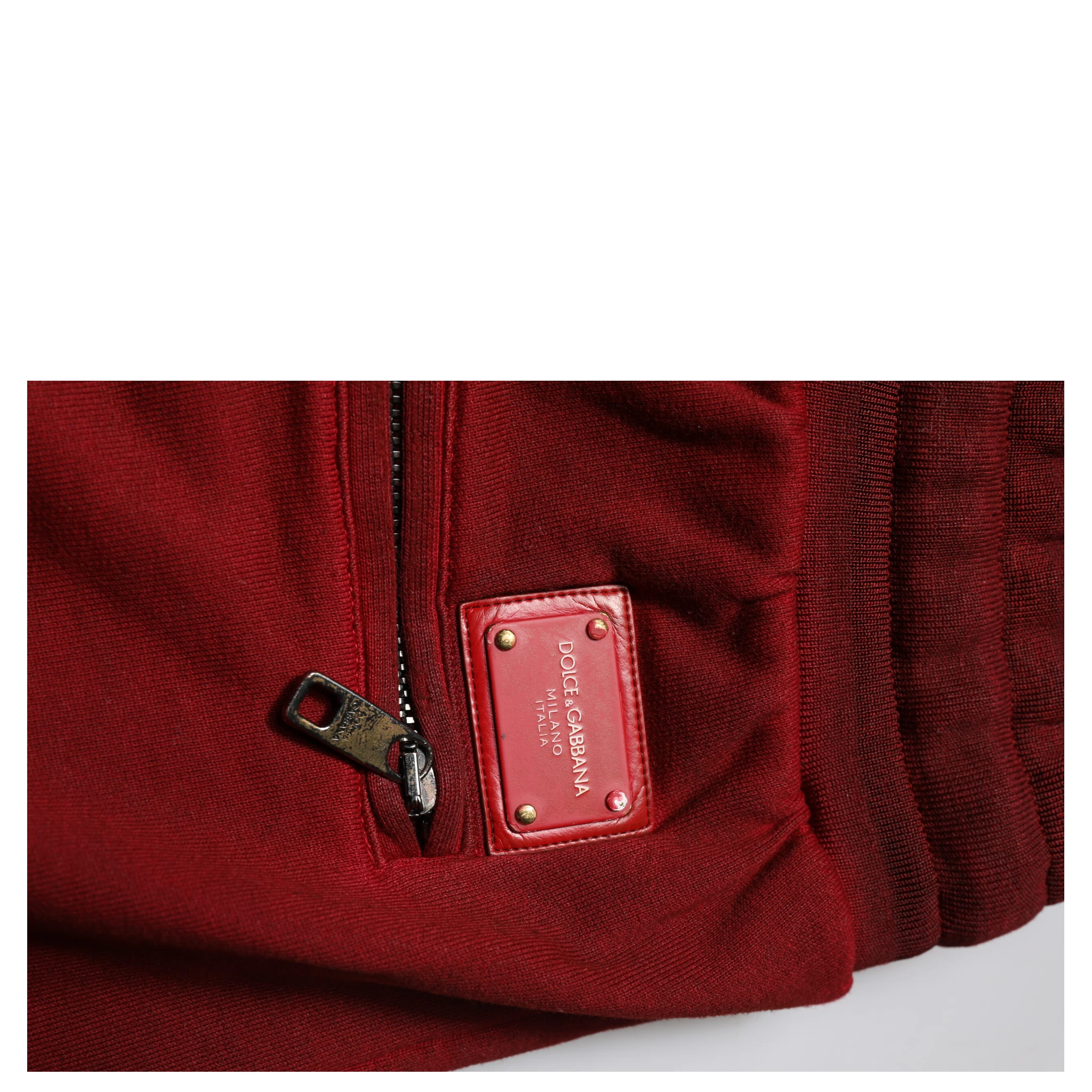 Bordeaux Cotton Bermuda Men Sweatshorts Shorts