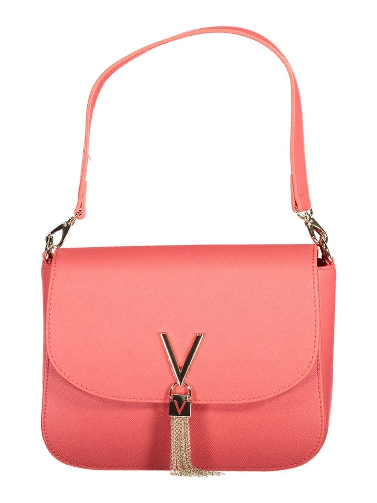 Pink Polyethylene Handbag