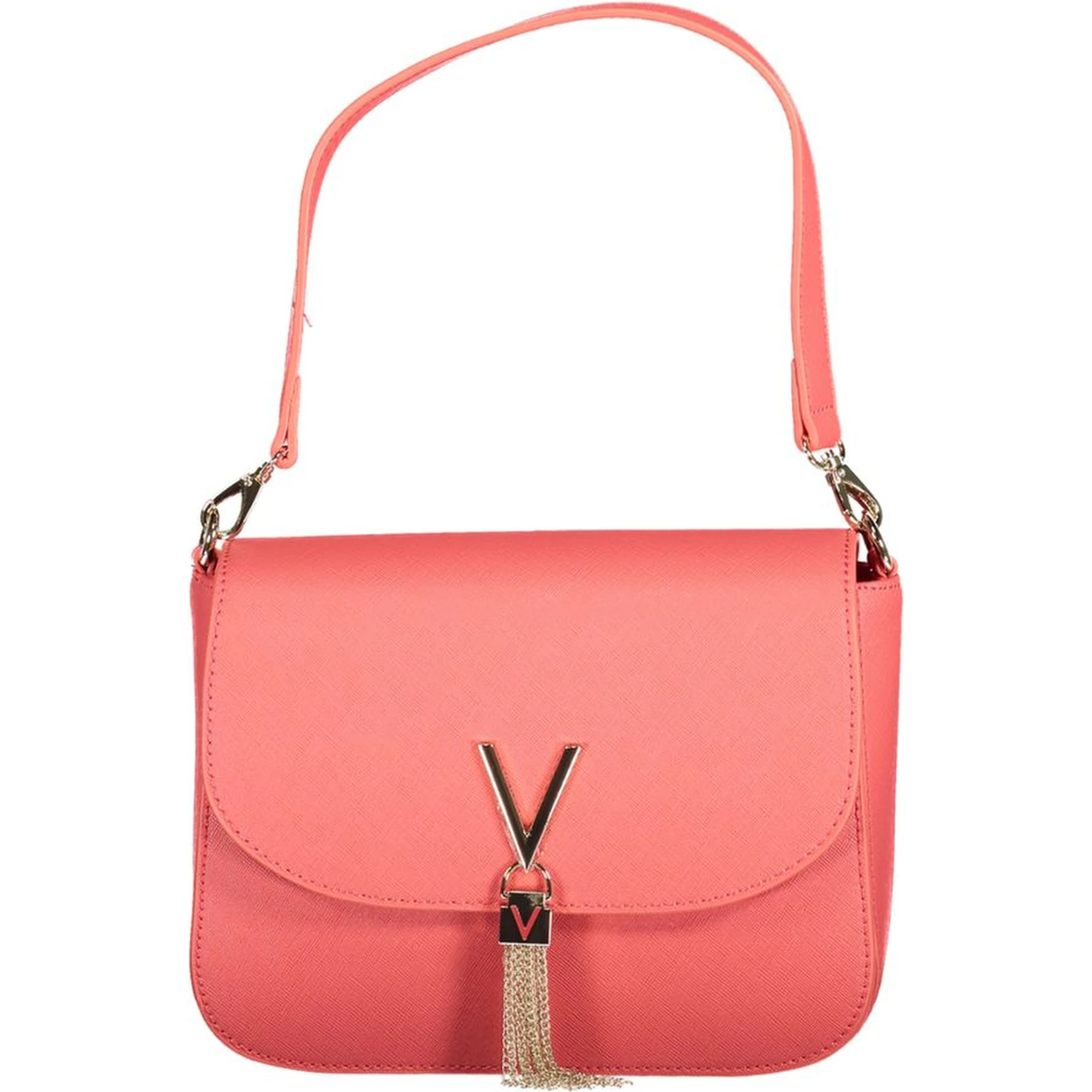 Pink Polyethylene Handbag