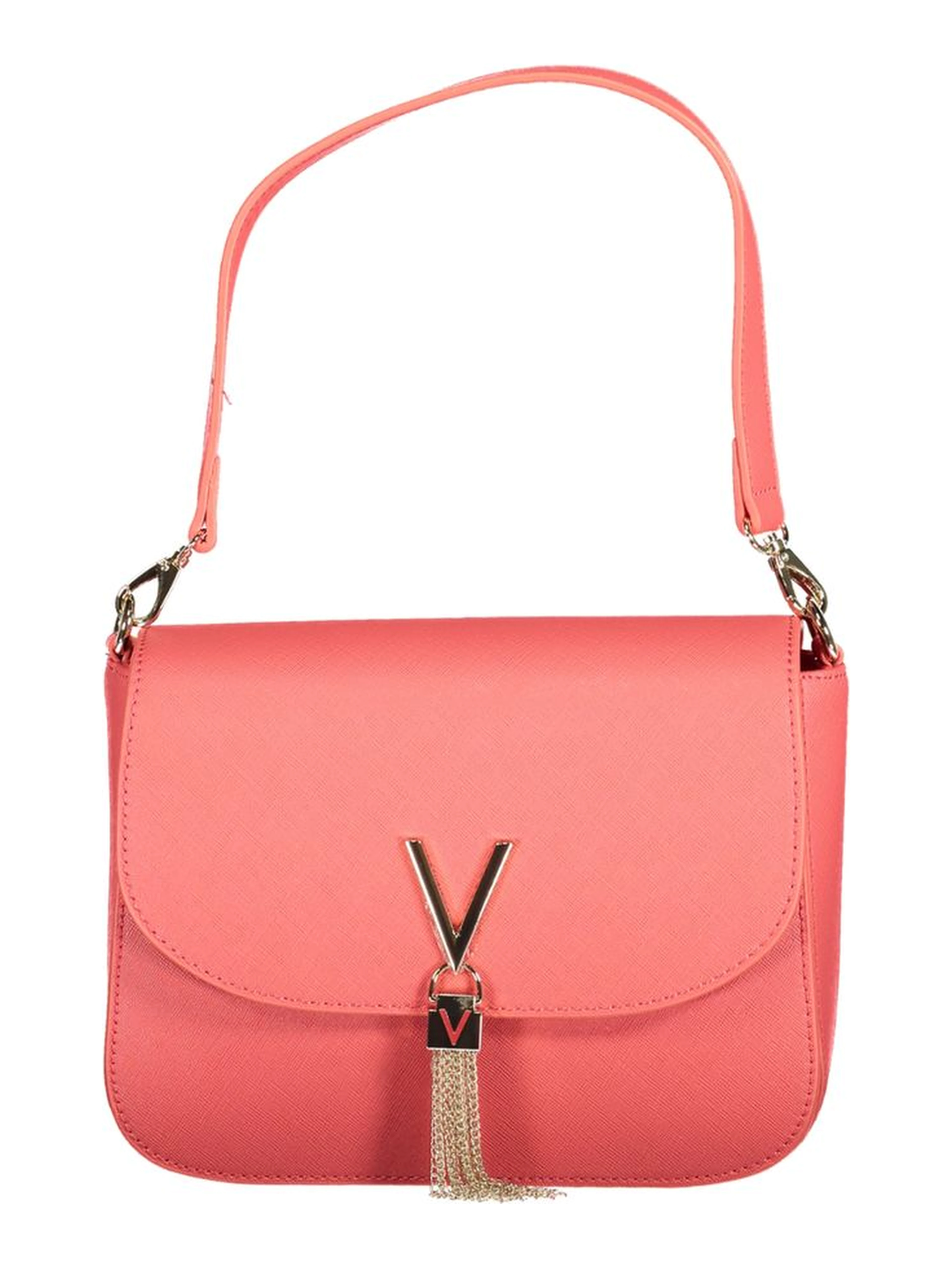 Pink Polyethylene Handbag