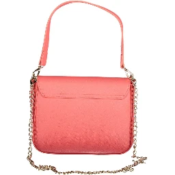 Pink Polyethylene Handbag