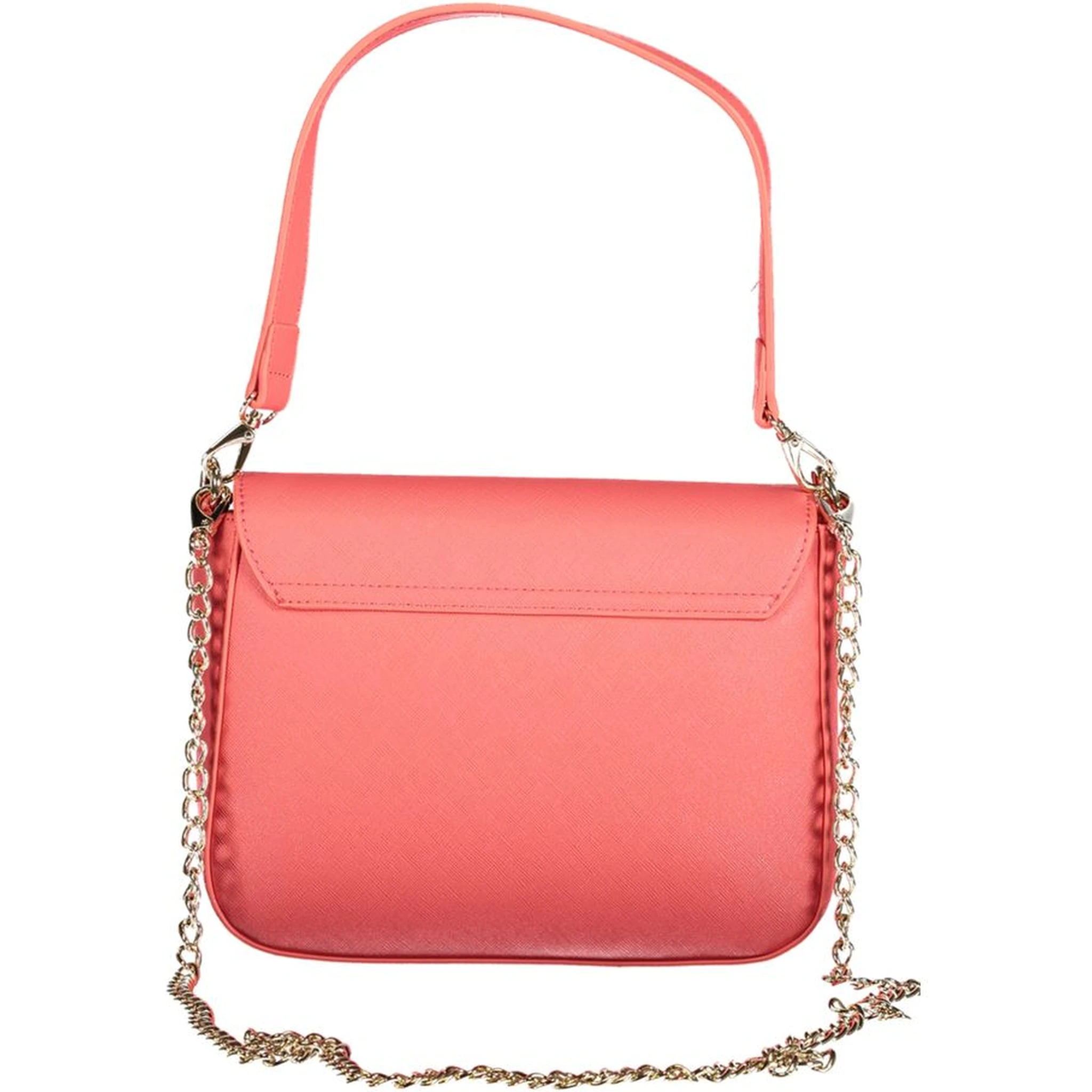 Pink Polyethylene Handbag